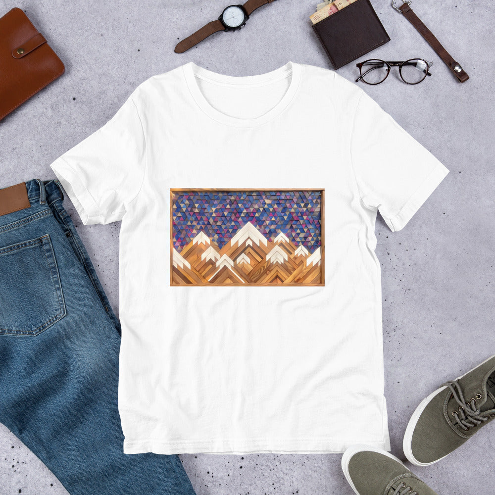 Night Sky Mountain t-shirt